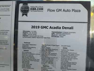 2019 GMC Acadia Denali