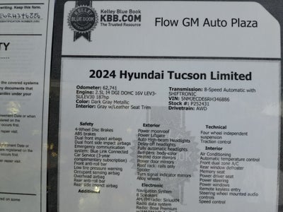 2024 Hyundai Tucson Limited