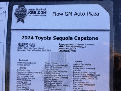 2024 Toyota Sequoia Capstone