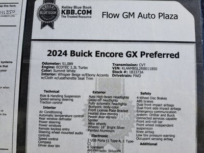 2024 Buick Encore GX Preferred