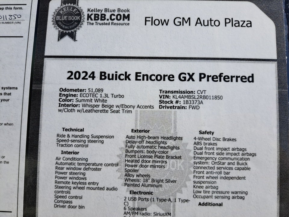 2024 Buick Encore GX Preferred