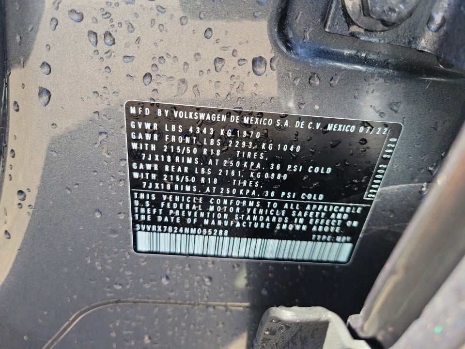 2022 Volkswagen Taos 1.5T SE