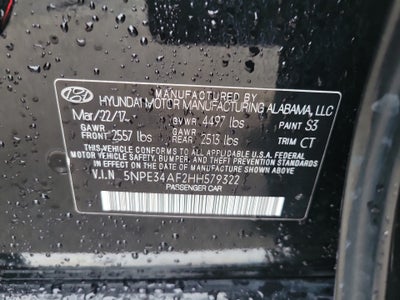 2017 Hyundai Sonata Sport