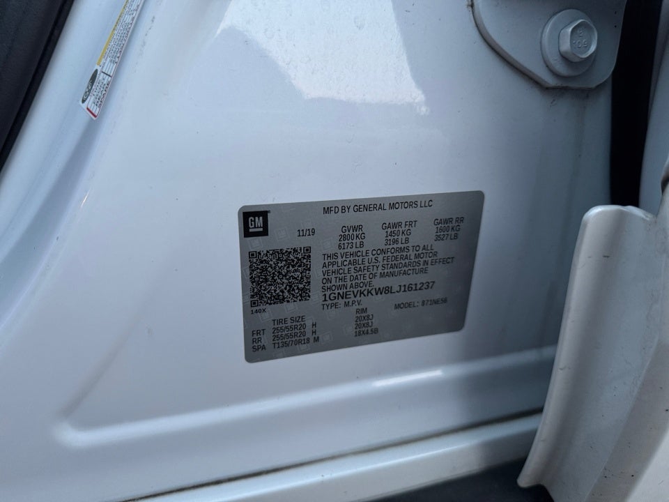 2020 Chevrolet Traverse AWD Premier