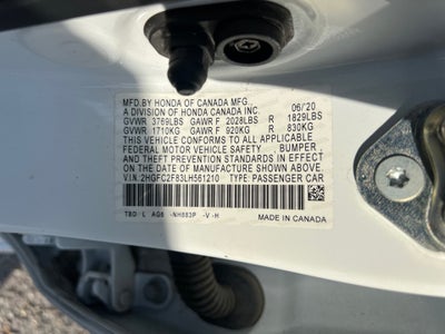 2020 Honda Civic Sedan Sport