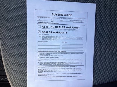 2022 Volkswagen Taos 1.5T S