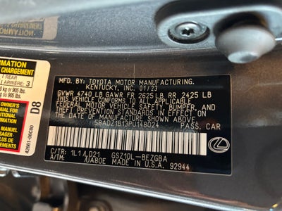 2023 Lexus ES 350 ES 350