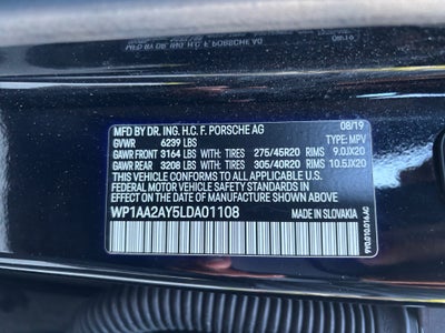 2020 Porsche Cayenne AWD