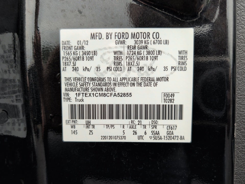 2012 Ford F-150 XLT
