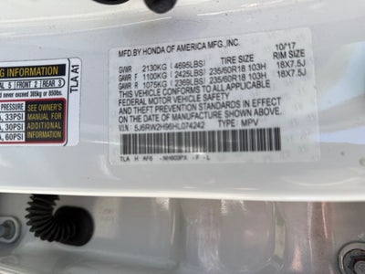 2017 Honda CR-V Touring