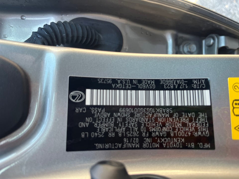 2016 Lexus ES 350 4dr Sdn