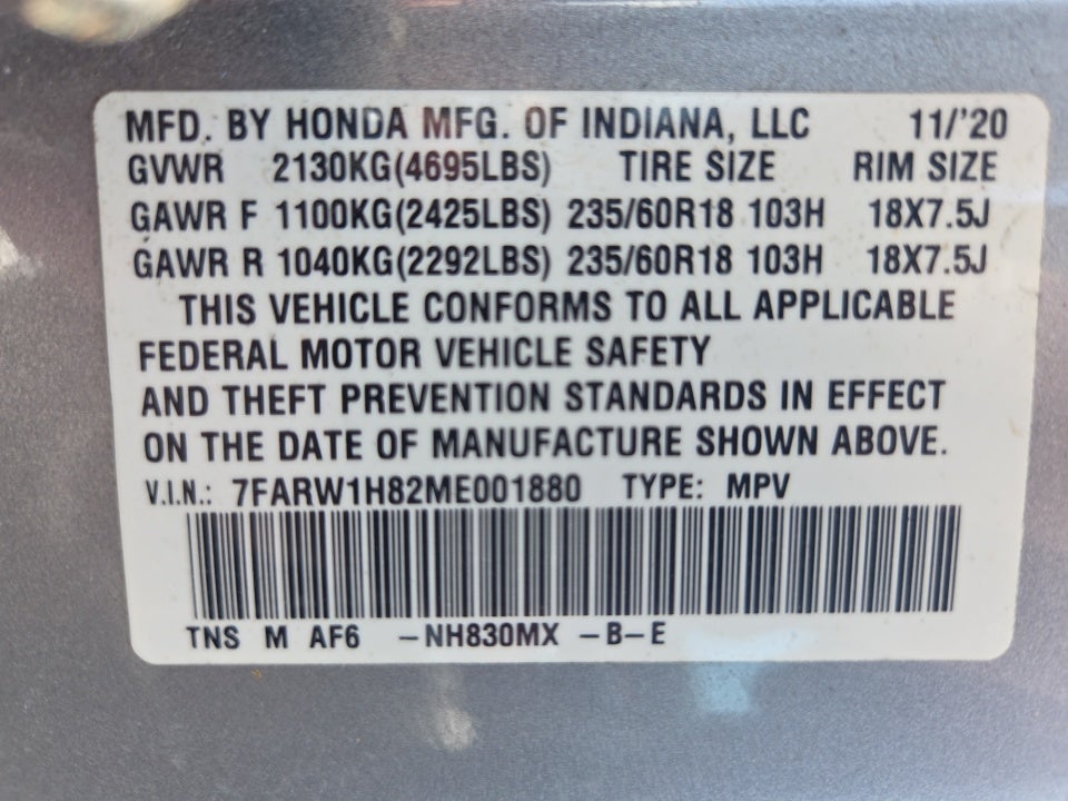 2021 Honda CR-V EX-L