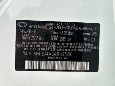 2018 Hyundai Sonata Limited