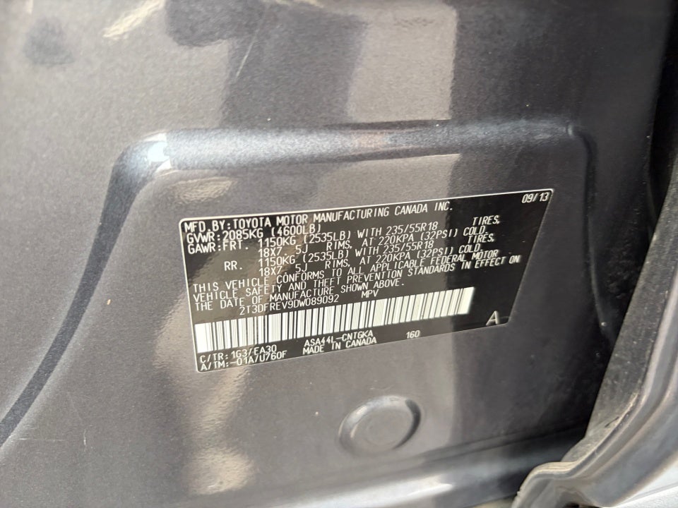 2013 Toyota RAV4 Limited