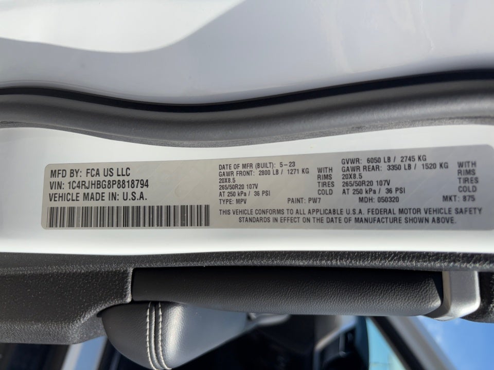 2023 Jeep Grand Cherokee Limited