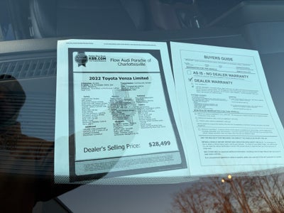 2022 Toyota Venza Limited