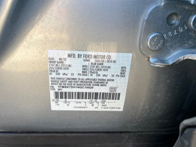 2022 Ford Explorer XLT