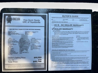 2021 GMC Sierra 2500HD AT4