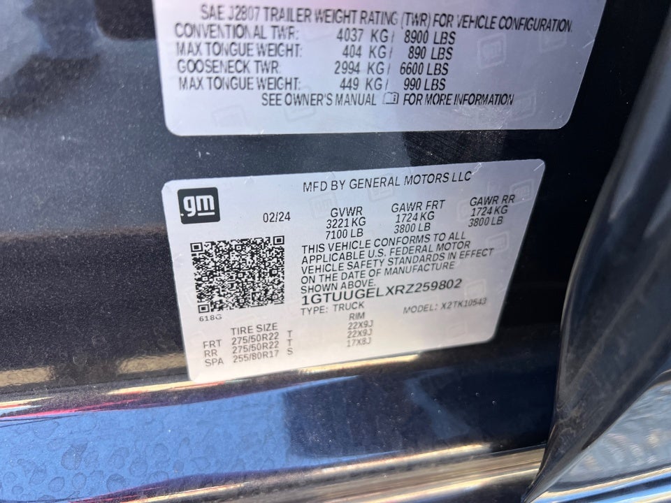 2024 GMC Sierra 1500 4WD Crew Cab Short Box Denali