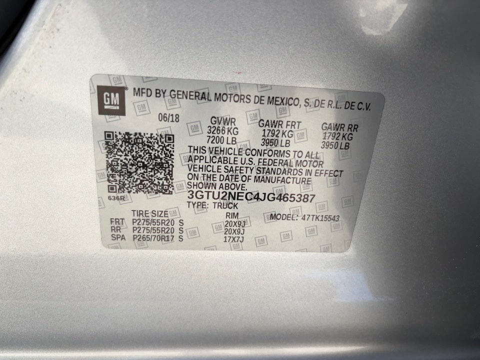 2018 GMC Sierra 1500 SLT