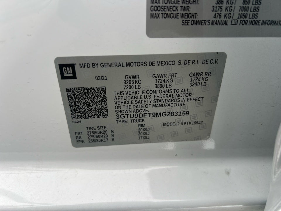 2021 GMC Sierra 1500 4WD Crew Cab Short Box SLT