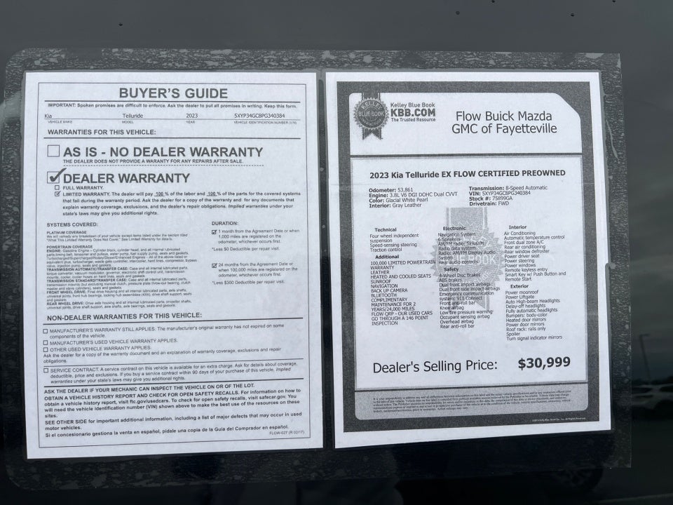 2023 Kia Telluride EX