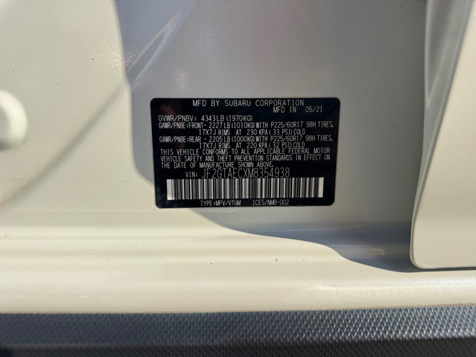 2021 Subaru Crosstrek Premium