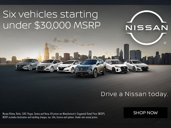 Six vehicles starting under $30,000 MSRP