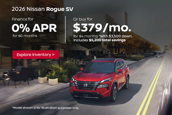 2026 Nissan Rogue SV