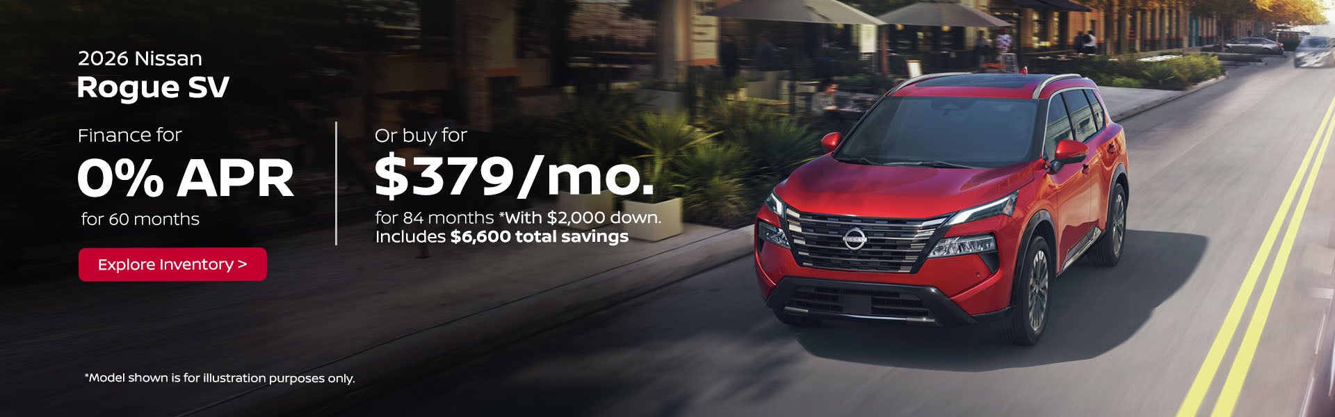 2026 Nissan Rogue SV