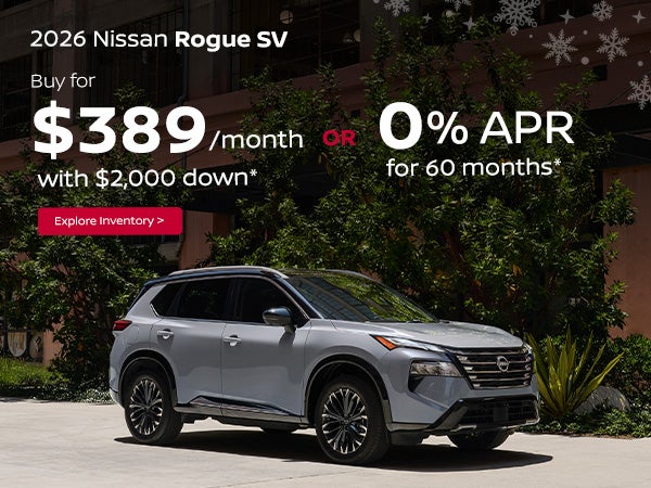 2026 Nissan Rogue SV