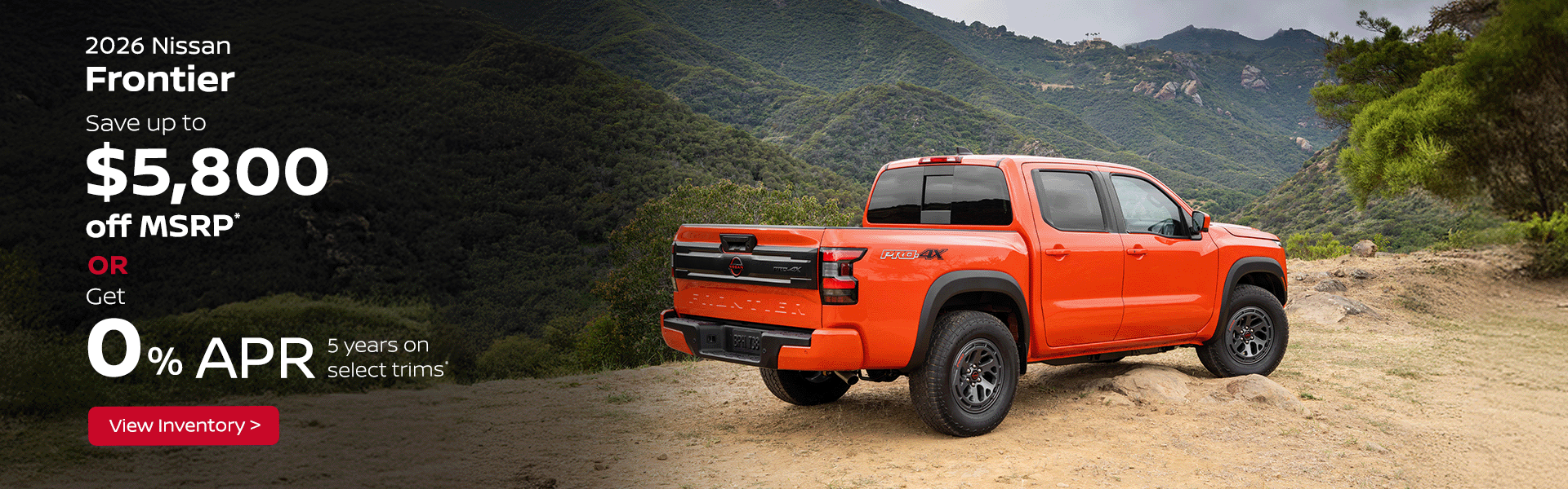 2026 Nissan Frontier