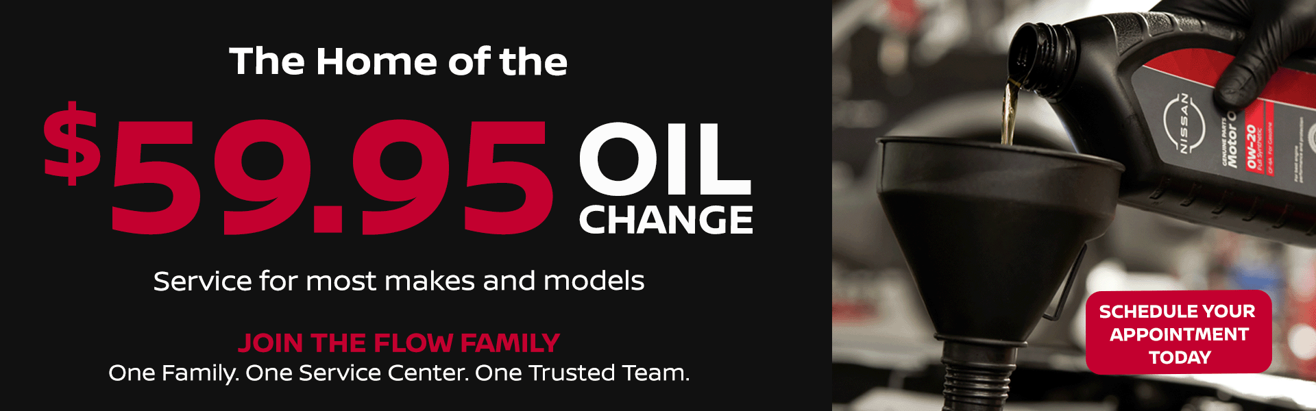 $59.95 Oil Change