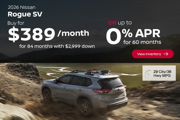2026 Nissan Rogue SV