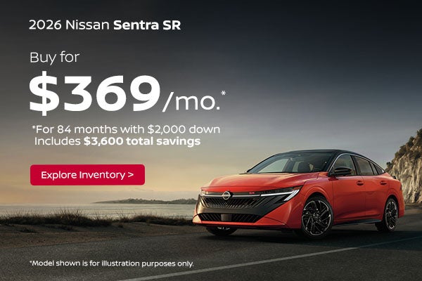 2026 Nissan Sentra SR