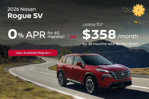 2026 Nissan Rogue SV Offer